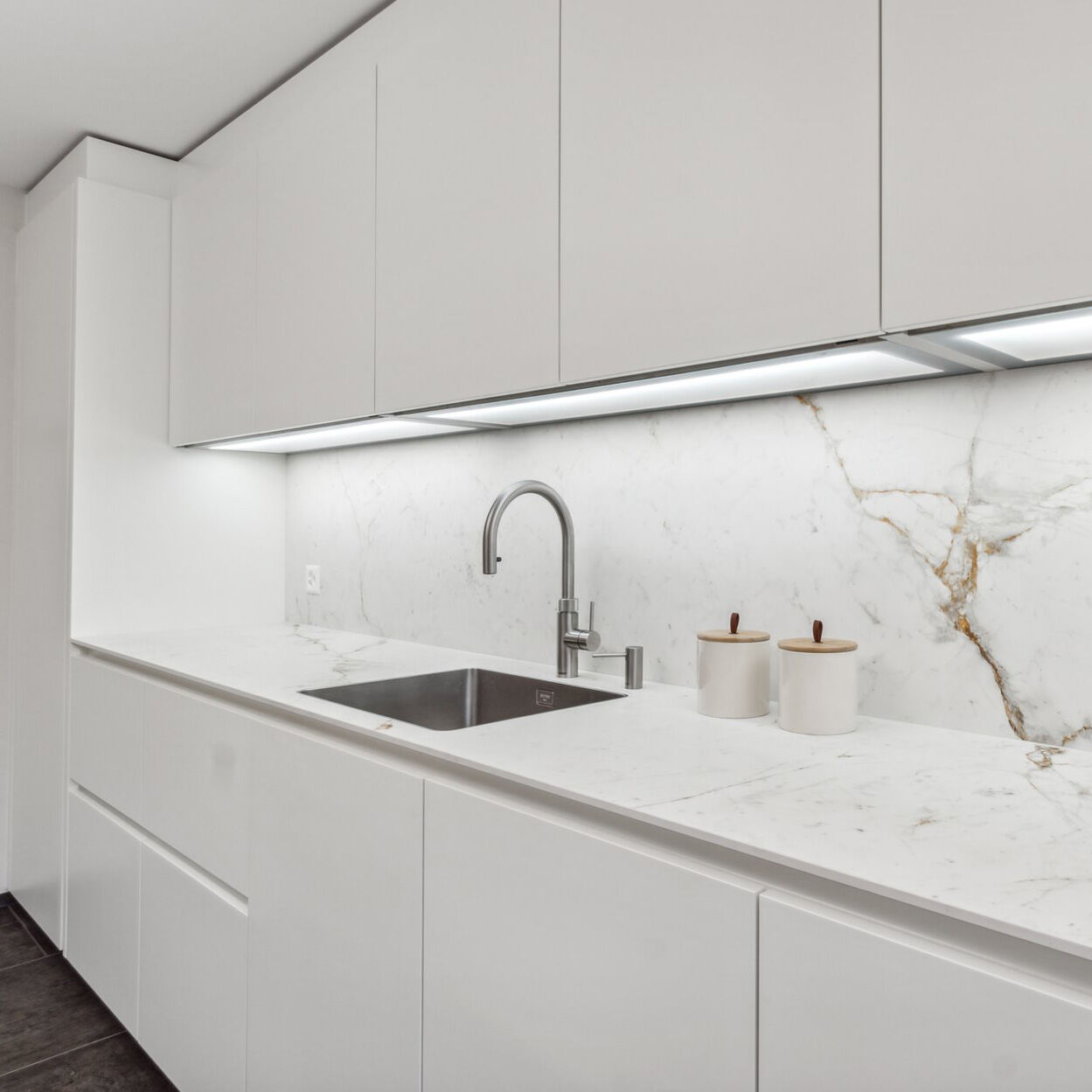cuisine blanche moderne