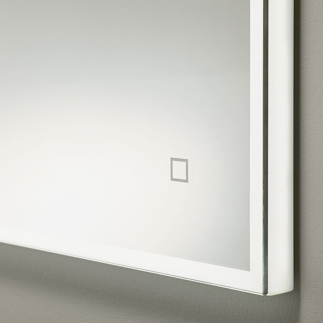 lichtspiegel mit led um die ecke nahaufnahme