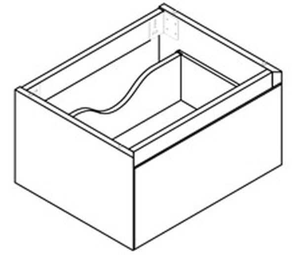 Armadio sottolavabo Alterna premium plus, larghezza 56 cm altezza 30,3 cm profondità 44,5 cm image number 0