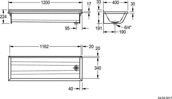 Waschrinne Franke BX120R image number 0