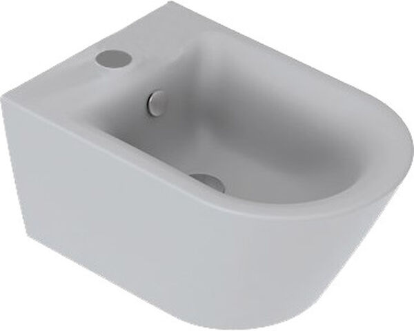 Wand-Bidet Zero Zement satiniert image number 0