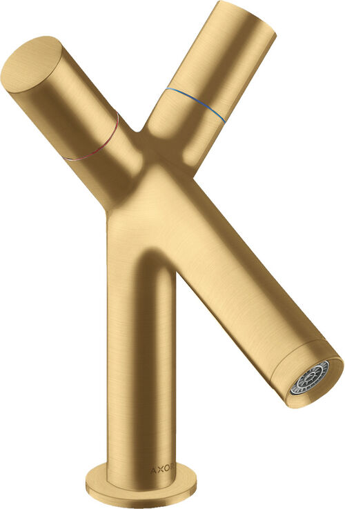 Miscelatore monocomando Axor Starck Classic brushed gold optic