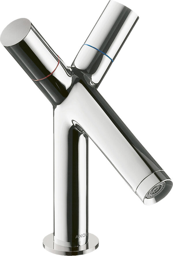 Miscelatore monocomando Axor Starck Classic bocca, s 76 mm, pile tra di scarico image number 0