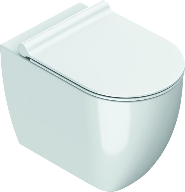Stand-Klosett Alterna modena S rimless weiss Cleaneffekt image number 0
