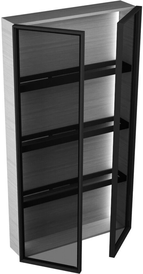 Hochschrank Butler walnut burned