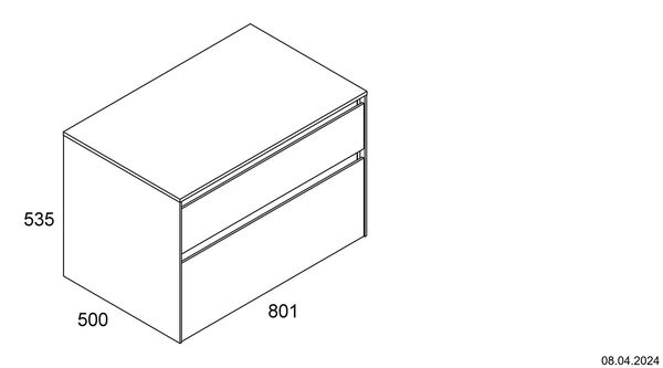 Badm&ouml;bel Alterna enia anthrazit image number 1