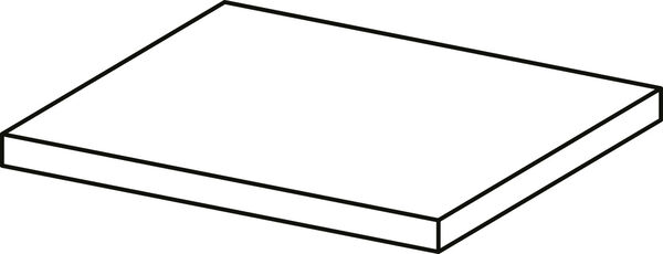 Abstellfläche Alterna luuna Breite in cm, Tiefe 53 cm Höhe 4 cm lackiert image number 0