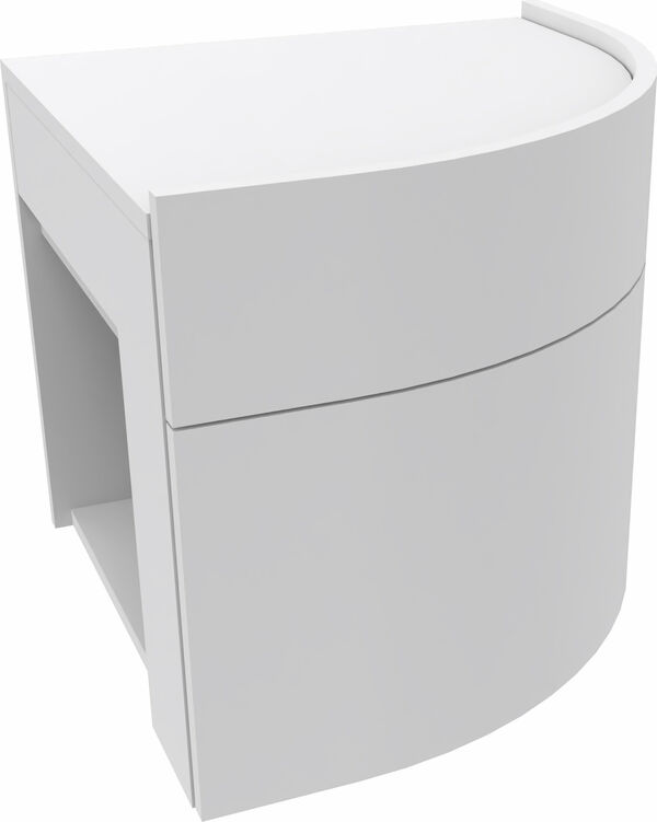 Schubladenelement Breite 50 cm zinco doha Abstellfläche Kunstharz supermatt image number 0