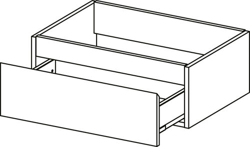 Schubladenelement Alterna luuna (45 - 59,9 cm) Element links