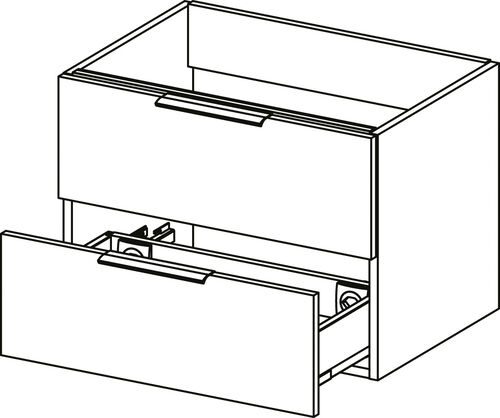 &Eacute;l&eacute;ment &agrave; tiroirs Alterna luuna (30 - 44,9 cm) &eacute;l&eacute;ment &agrave; droite