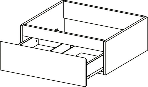Schubladenelement Alterna luuna (75 - 89,9 cm) Element rechts image number 0