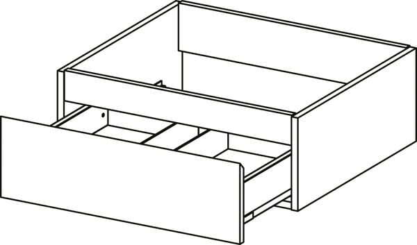 Schubladenelement Alterna luuna (75 - 89,9 cm) Element rechts image number 0