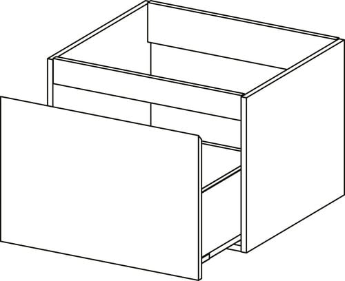 Solo Element Alterna luuna Breite in cm (75 - 89,9 cm) H&ouml;he 43,4 cm Tiefe 53 cm