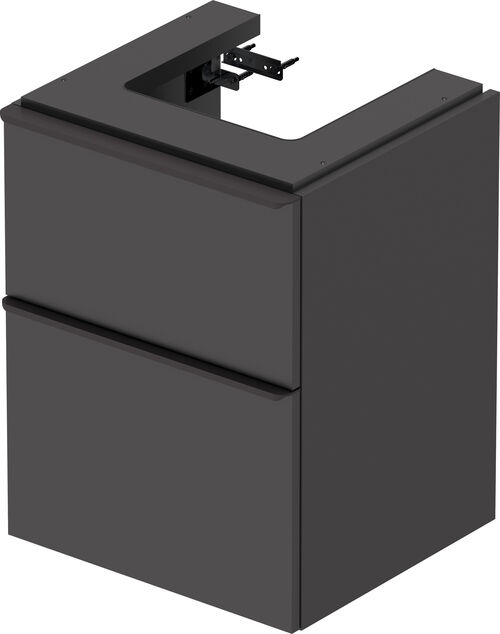 Armadio sottolavabo Duravit D-Neo Grafite opaco