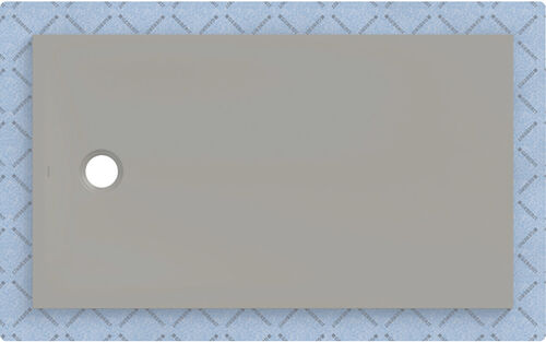 Duschfl&auml;che Geberit CleanFloor30 Grau matt
