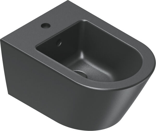 Bidet murale Catalano Zero noir mat cleaneffekt image number 0