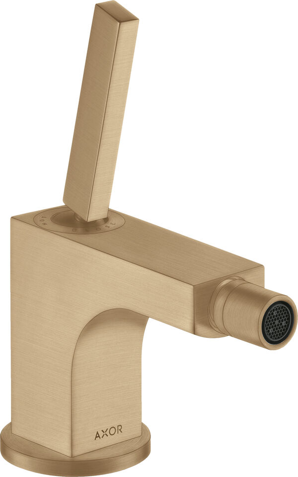 M&eacute;langeur de bidet Axor Citterio Brushed bronze image number 0