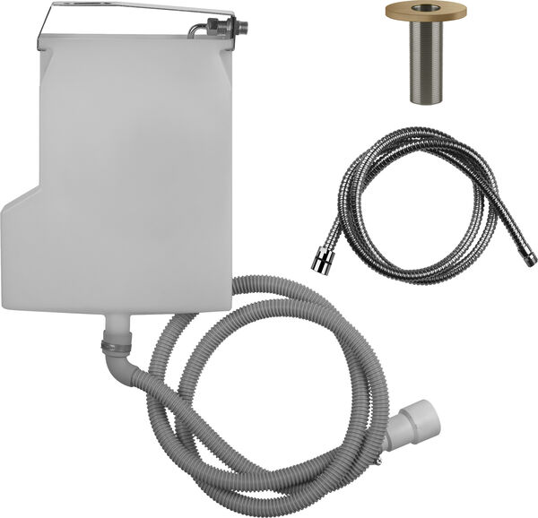 Cadre de montage Gessi warm Steel brushed image number 0