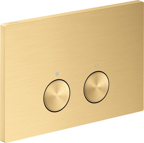 Placca di comando Axor FlushPlate Brushed gold optic