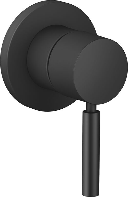 Duschenmischer-Endmontageset Dornbracht Meta / Tara. Schwarz matt