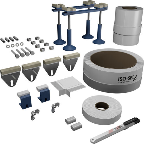 Set d' impermeabilizzazione e protezione acustica Hafner Iso-Set