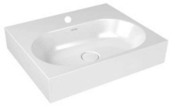 Lavabo Kaldewei Centro 60 x 50 cm, altezza 12 cm senza troppopieno isolazione fonica image number 0