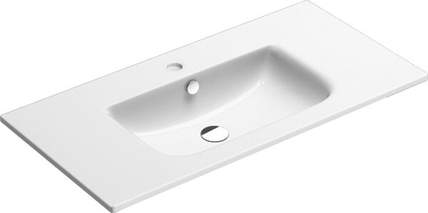 Waschtisch Alterna modena S 100 x 50 cm Weiss Cleaneffekt image number 0