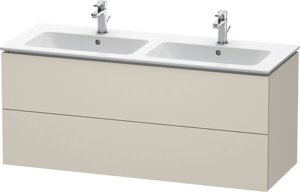 Meuble sous-lavabo L-Cube Taupe image number 0
