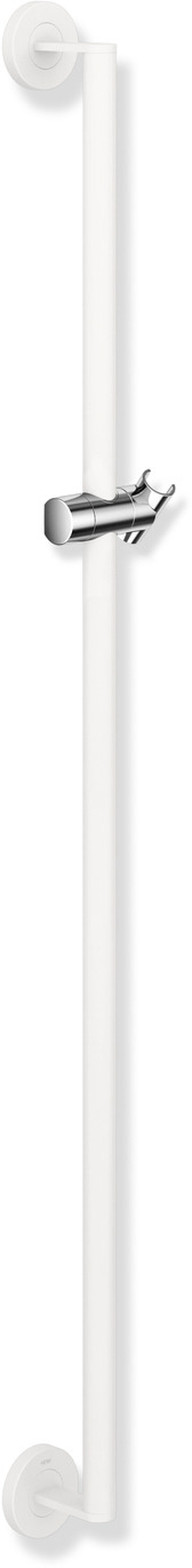 Duschengleitstange Hewi 900, &Oslash; 25 mm, Edelstahl, H&ouml;he 1100 mm, Brausenhalter aus Kunststoff image number 0