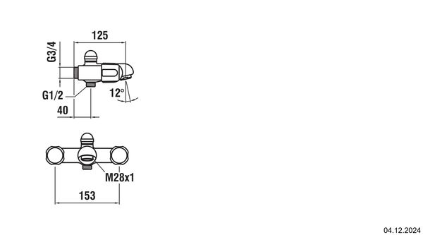 Batterie de bain Laufen Silor Chromeline image number 1