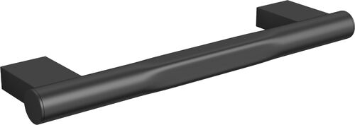 Barre d'appui Alterna piana - droite noir mat