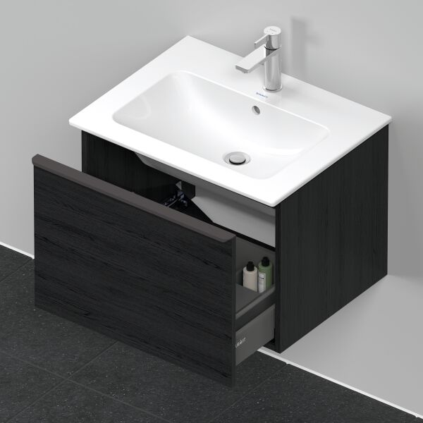 Meuble sous-lavabo Duravit D-Neo chêne noir image number 3