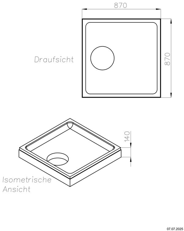 Duschwannentr&auml;ger Alterna loa image number 1