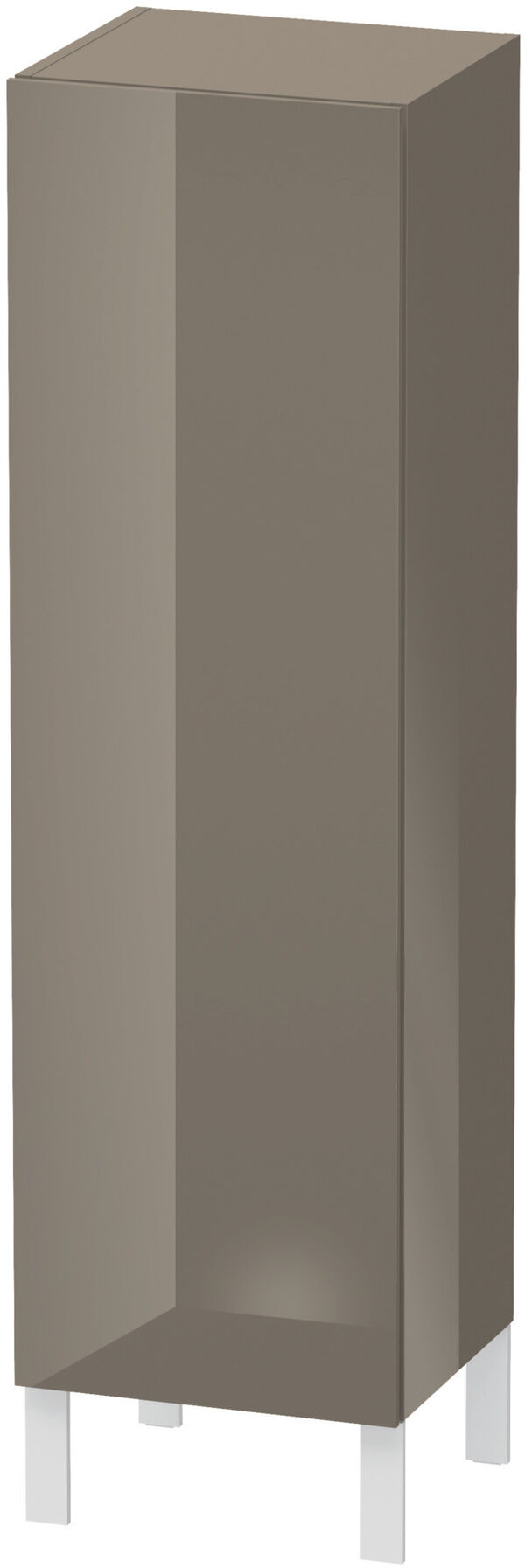 Seitenschrank Duravit L-Cube flannel grey hochglanz image number 0