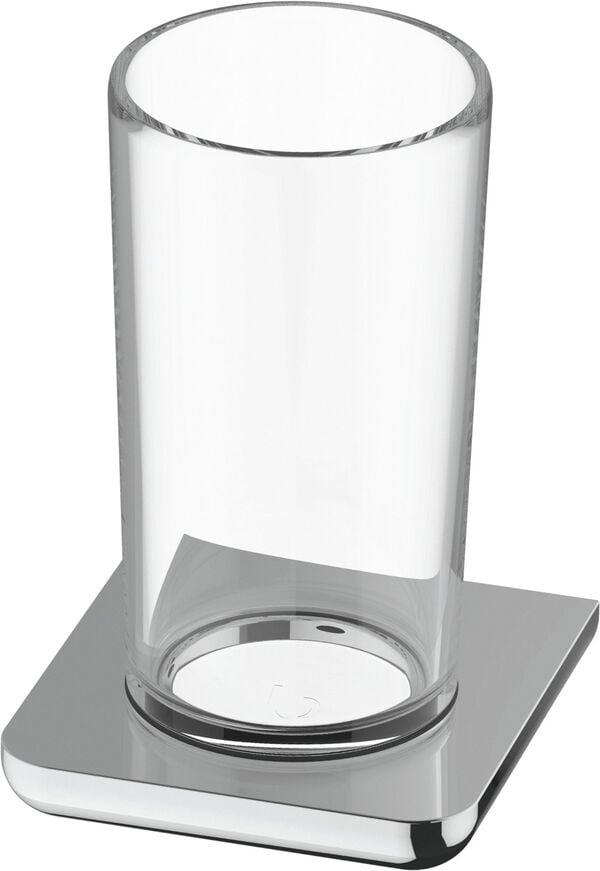 Porte-verre Bodenschatz Liv Chromé image number 0