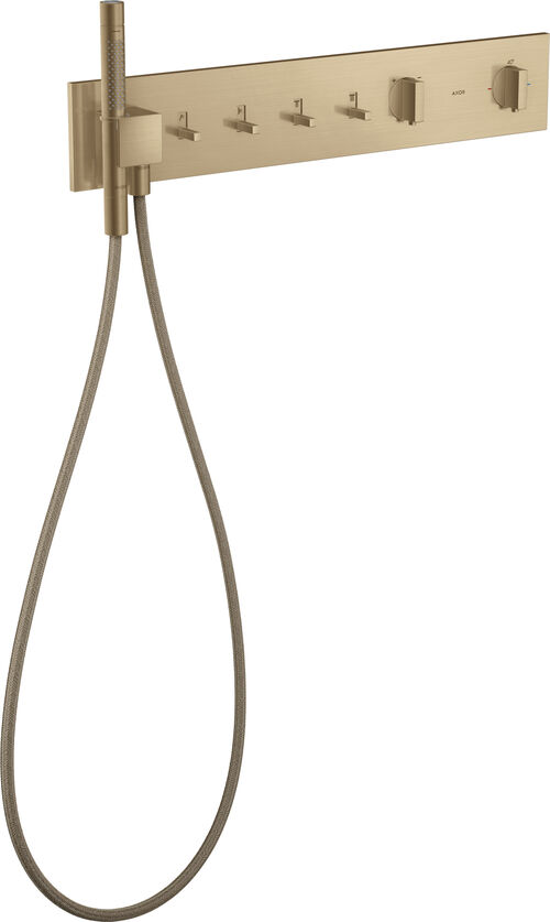 Shower Composition Axor brushed bronze