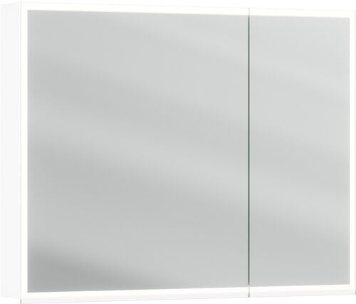Armoire de toilette Alterna luuna LED plus Blanc premium Couleur de lumi&egrave;re r&eacute;glable en continu 2700-6500 K
