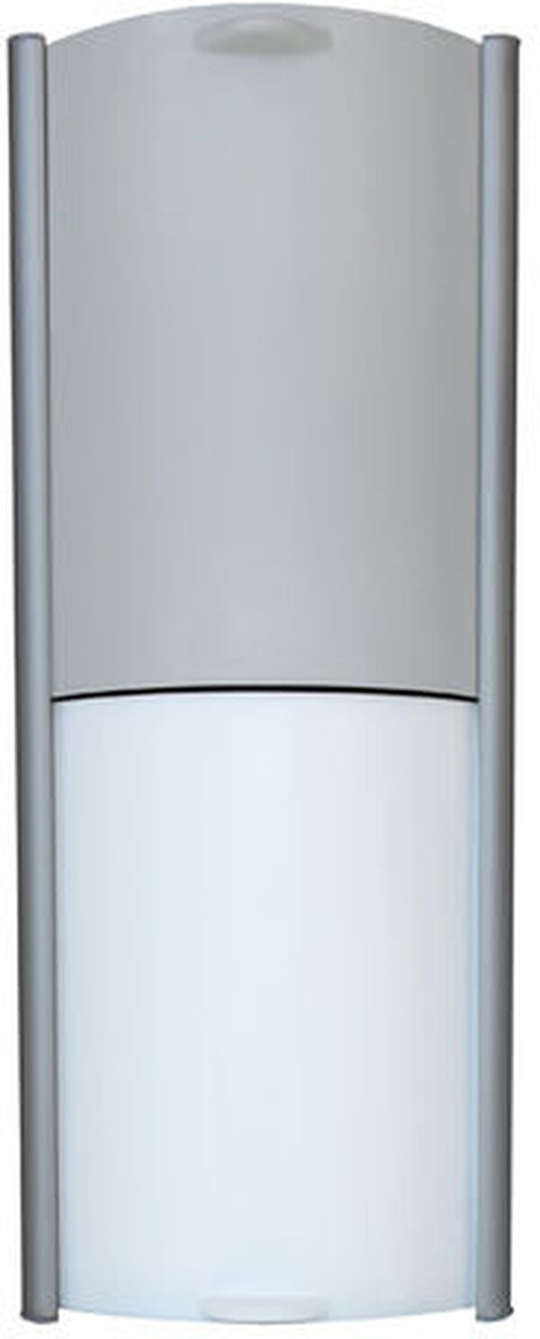 Duschenablage Duscholux Showerbox silbereloxiert weiss-grau image number 0