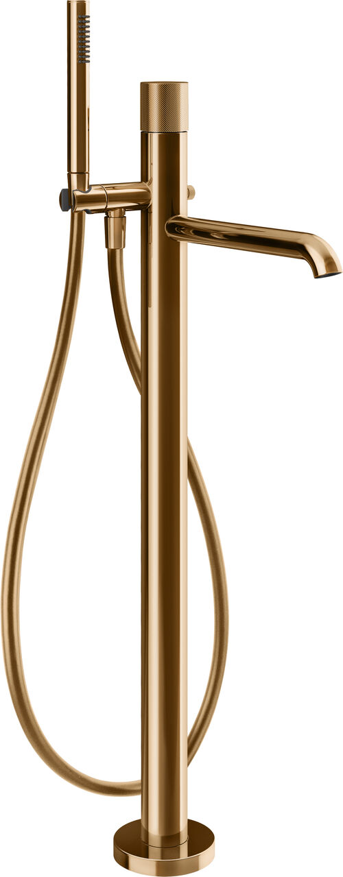 Bademischer Gessi Habito-Standmodell Warm bronze PVD diamantato Bademischer Gessi Habito-Standmodell Warm bronze PVD diamantato