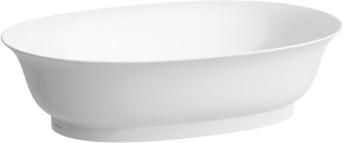 Auflegewaschtisch Laufen New Classic 55 x 38 cm weiss Cleaneffekt
