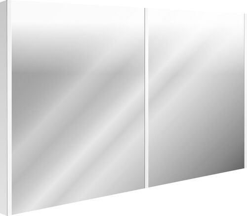 Armoire de toilette Sidler Focus LED UP Argent éloxé couleur de lumière réglable en continu 2000-6500 K Armoire de toilette Sidler Focus LED UP Argent éloxé couleur de lumière réglable en continu 2000-6500 K