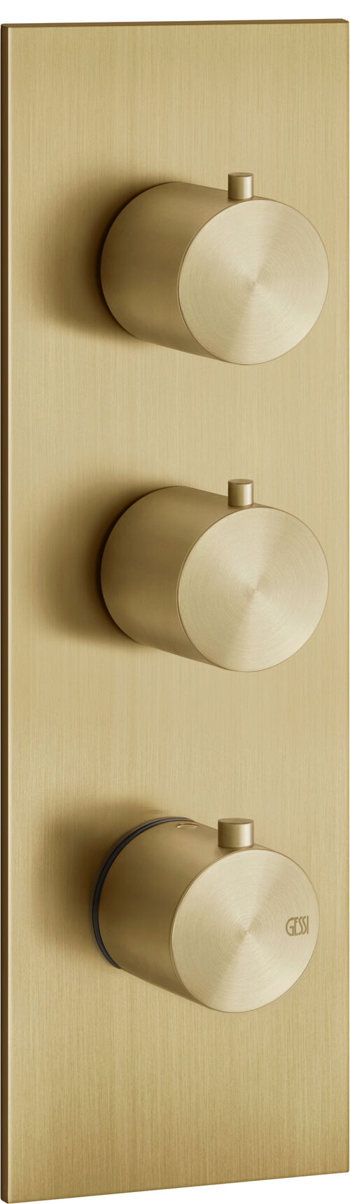 Bade- und Duschenmischer Endmontageset Gessi 316 Brushed brass
