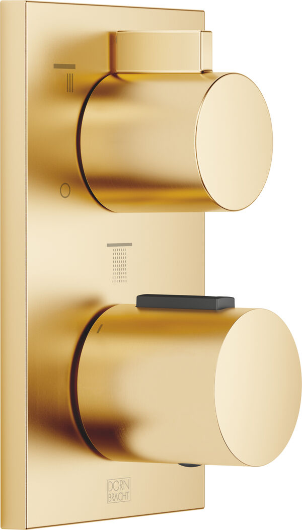 Thermostat-Endmontageset Dornbracht Brushed gold PVD image number 0