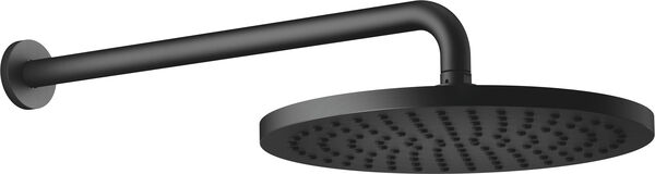 Regenbrause Dornbracht mit Wandanschluss &frac12;" Schwarz matt image number 0