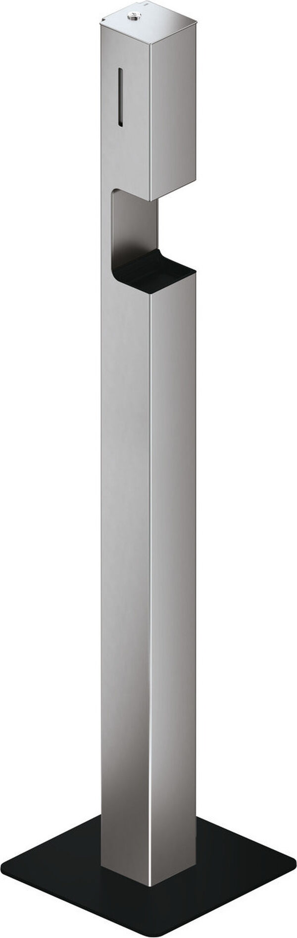 Colonne de distribution de d&eacute;sinfectant Hewi Sensoric 900 Acier inoxydable mat image number 0