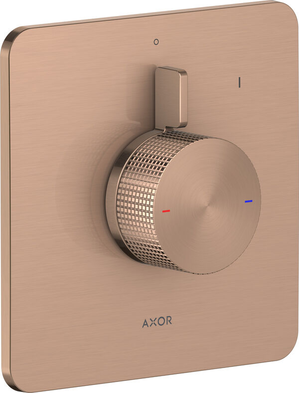 Duschsystem Axor Citterio C Brushed red gold image number 0