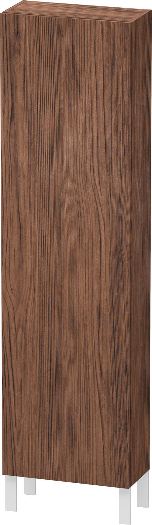 Hochschrank Duravit L-Cube Nussbaum dunkel