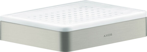 Porte-savon Axor Universal Softsquare Couleur acier inoxydable image number 0