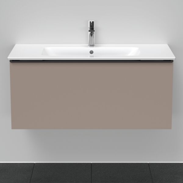 Meuble sous-lavabo Duravit D-Neo Basalte mat image number 2