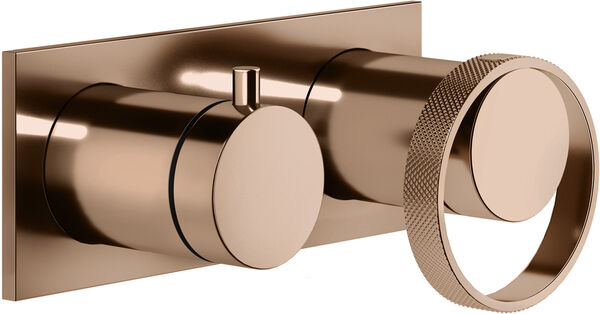 Bade- und Duschenmischer Endmontageset Gessi Anello / Ingranaggio copper image number 0